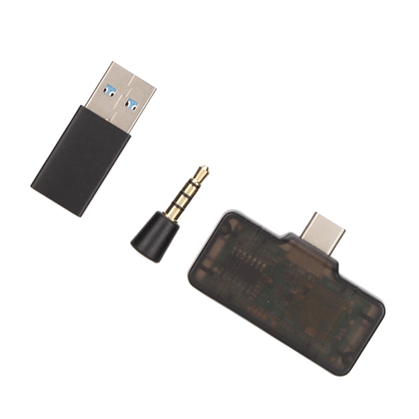 HS-SW287 Bluetooth lähetin, monitoiminen langaton Type C Bluetooth Dongle-sovitin PS4 PC:lle musta