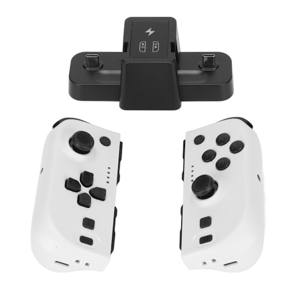 Spillkontroll for Gamepad med NFC-funksjon Bluetooth Trådløs Spillkontroll med Ladesokkel for Switch OLED
