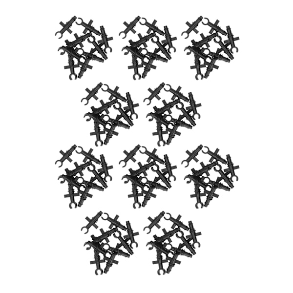 100 kpl 4/7 mm letkun mikropiikkipäitä kasteluliitäntäsetti puutarhoille maisemointiin nurmikoille