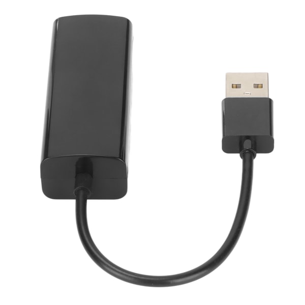 Ethernet-adapter USB till 10/100 Mbps Plug and Play Trådbunden LAN-nätverksadapter för Switch för Windows för OS X