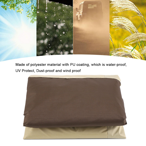 Vedenpitävä ja pölynkestävä huonekalujen suojapäällinen sohvalle ja tuoleille - Puutarha ja terassi - 85 x 80 x 91,5 cm