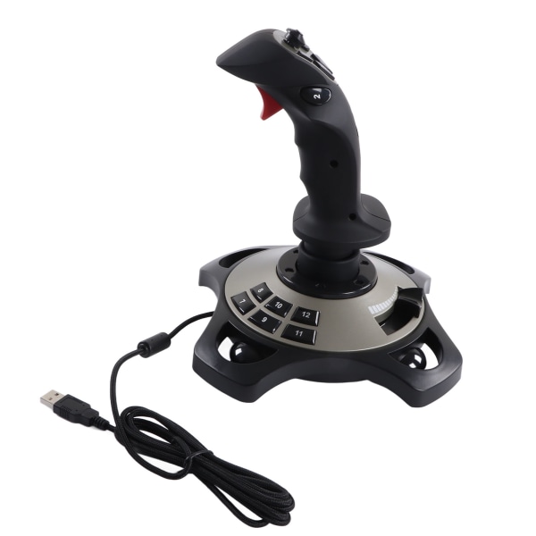 PC Joystick 2113 Simulerings USB Spilcontroller med Vibrationsfunktion Trådløs Gamepad Joystick