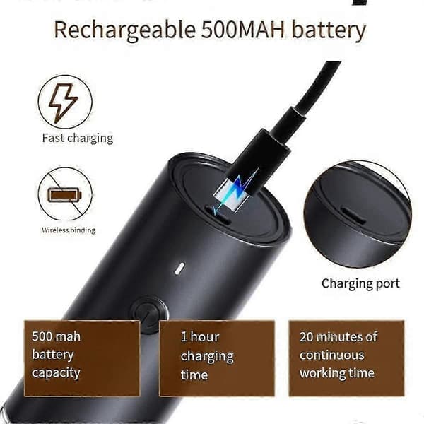 Electric Salt and Pepper Grinder Set, USB Rechargeable, Automatic Salt and Pepper Mill with Adjustable Coarseness
