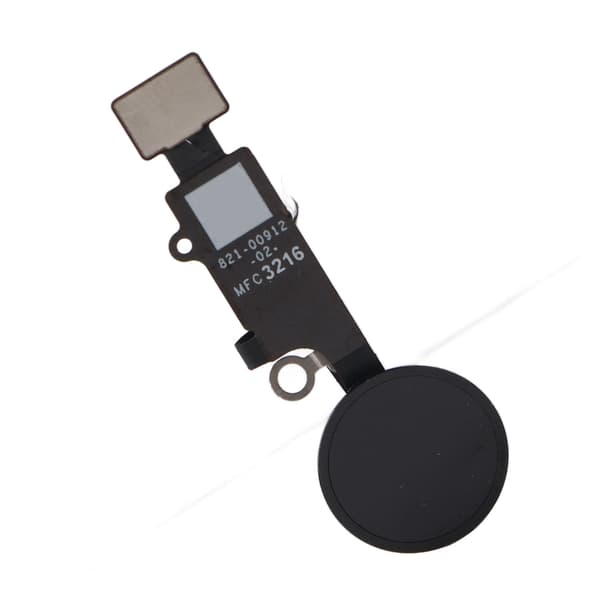 iPhone 7 7Plus 8 8Plus Erstatnings flekskabelknapp Svart