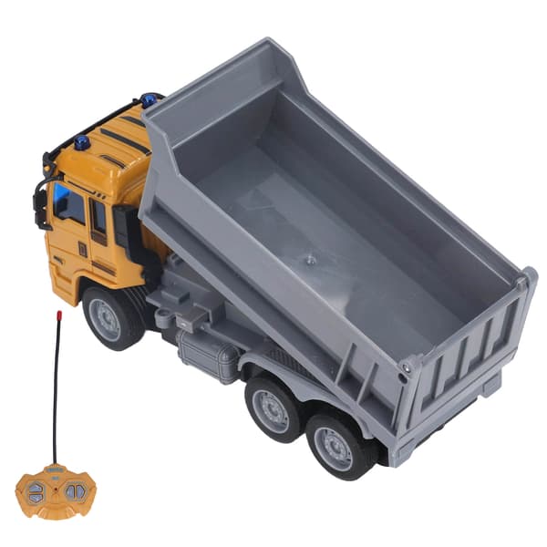 RC Dumper Lastbil Simulation Crash Proof Sikker Stabil Multifunktionel RC Konstruktionslastbil til 3 år