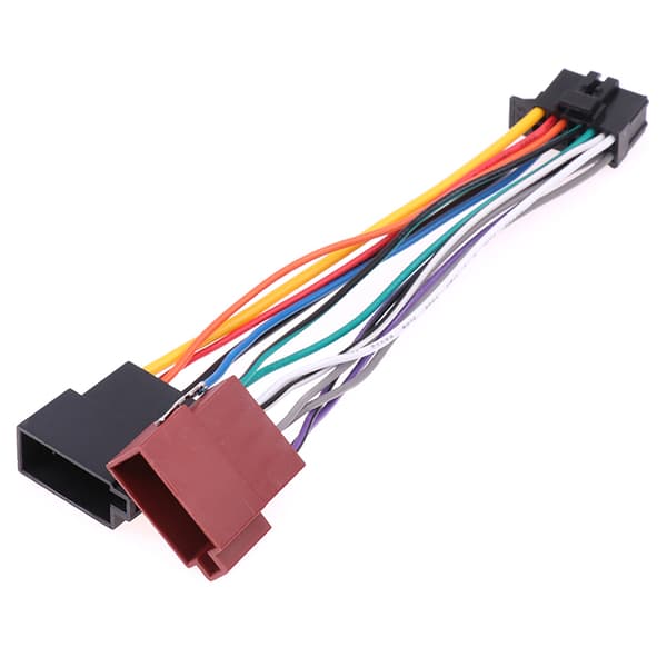 [02]Radio ISO ledningsnetstik og kabel til Pioneer bil-CD