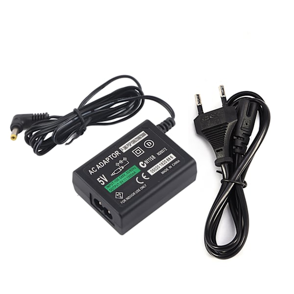 Vegglader AC-adapter strømforsyningskabel for PSP 1000/2000/3000 EU-kontakt