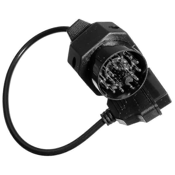 20-bens til 16-bens adapterstik scannerkabel 40 cm til BMW 1 stk-sort