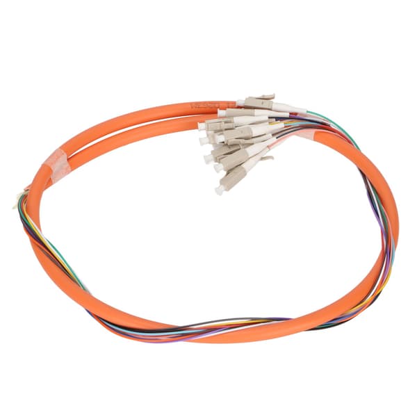 Fiberoptisk patchkabel 15m 12-strengs Multimode Lavt tab Keramisk Ferrule Telekommunikationsnetværk