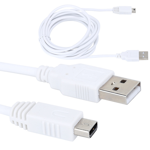 5 kpl 3m USB-datakaapeli WIIU-pelikonsolille latausjohto pelikonsolilisävarusteet