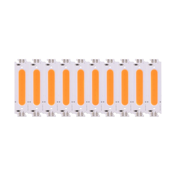 10 kpl 12V 2W COB LED-siruja DIY-lamppuihin ja auton valaistukseen (Punainen)
