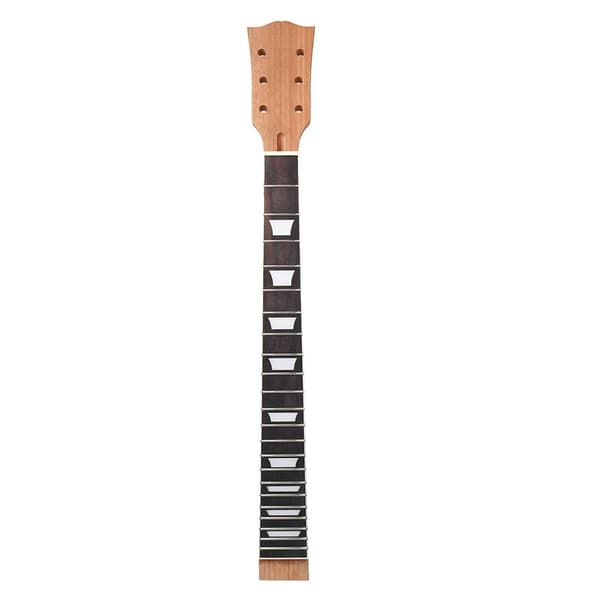 Elektrisk Gitarrhals 22 Band Rosenträ Greppbräda DIY Ersättning LP Gitarrdelar