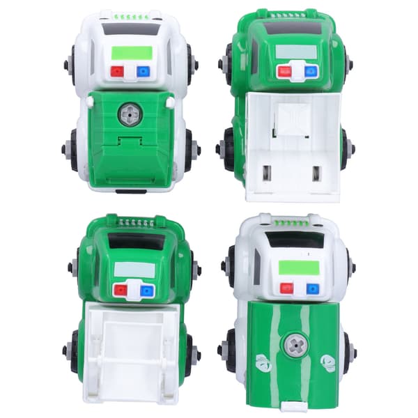 DIY Muttermontering Fordonsmodell Leksak Hög Simulering Barn Billeksaksset Sopbil