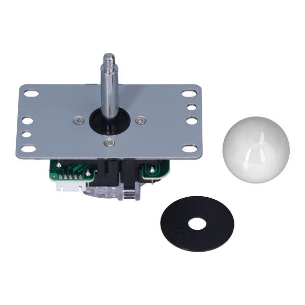 Arcade Joystick Klassisk 5-polig 8-vägs Arcade Joystick Ersättningsdelar för Xbox 360 för PS2 för PS3 Vit