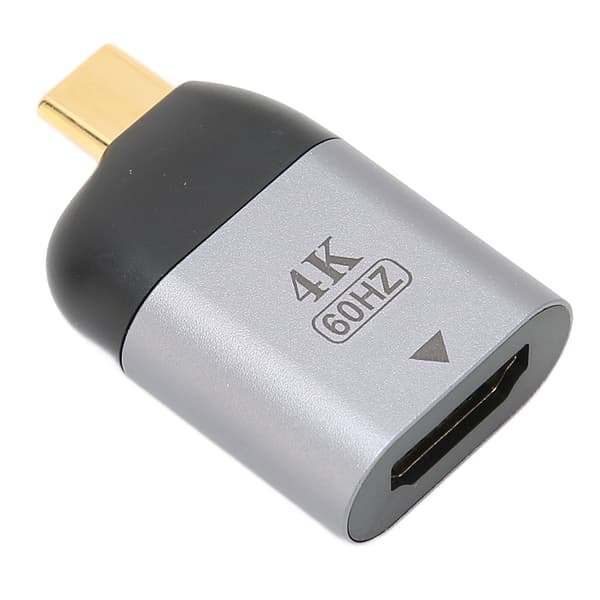 USB C til HDMI Adapter 4K 60Hz Type C Han til Hun Konverter til Windows
