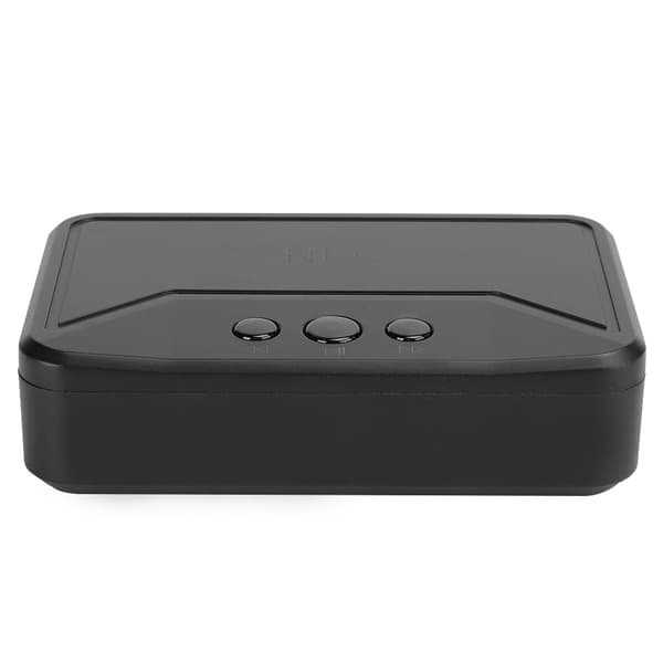 Bluetooth 5.0 USB Audio Receiver Trådløs NFC til Højttaler Plug and Play Sort
