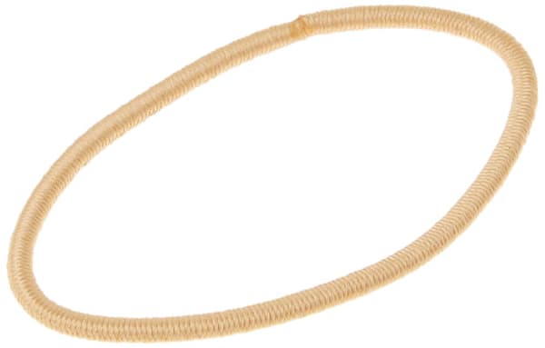 Hårgummin för kvinnor - 2 mm, Neutrala, 50-pack