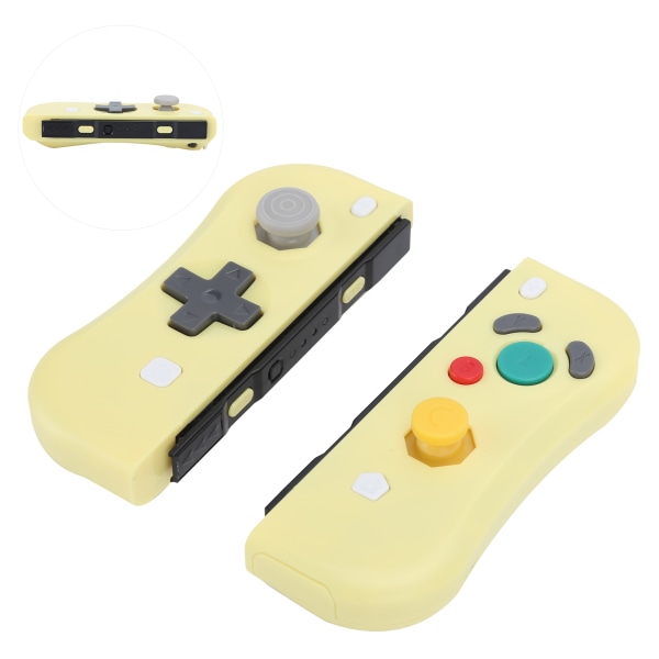 Trådløs håndkontroll venstre Høyre Bluetooth Game Grip Håndtak med NFC Awake for NS SwitchYellow