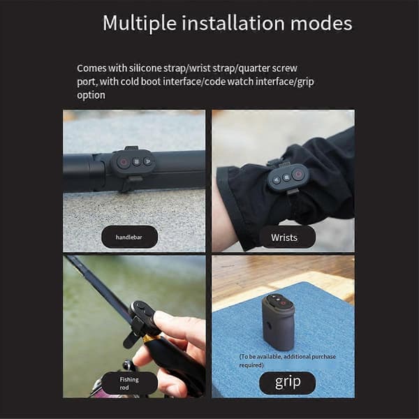 Wireless Remote Control with Wrist Strap for X2/X3/X4/Go3/S/ Pro/ 13-8 Series Action Camera