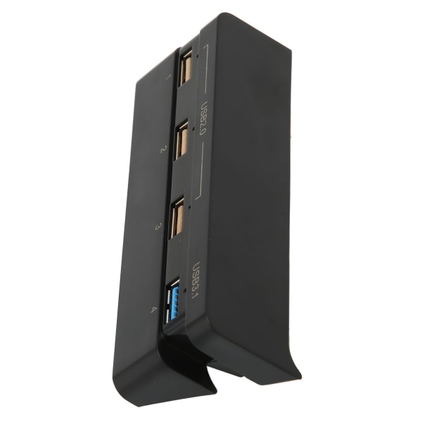 USB Hub høyhastighets 4-porter USB 3.1 2.0 USB-utvidelseslader for PS4 Slim Gaming Console