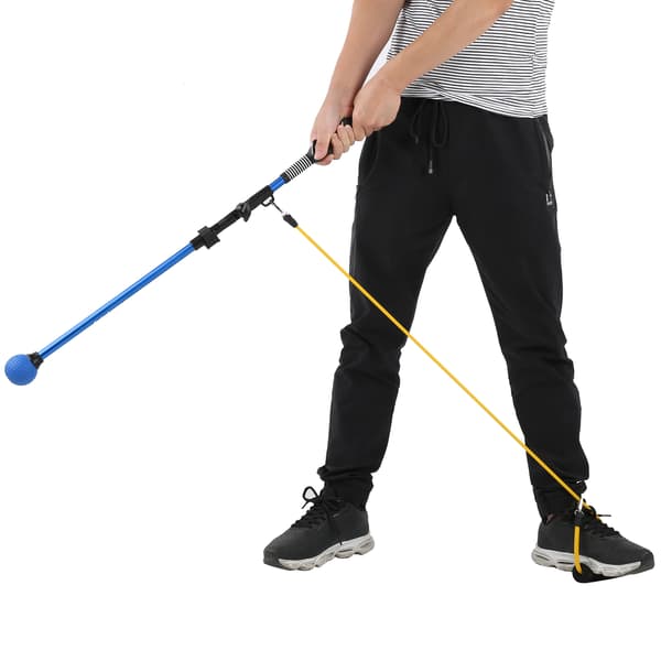 Golf Swing Trainer Posture Corrector Aluminium Træningshjælp Blå