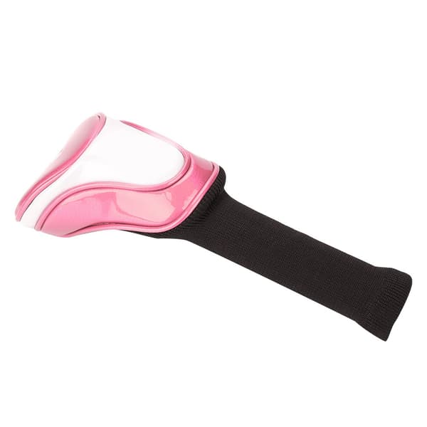 Pink PU Læder Golf Putter Hoveddæksel Holdbart Klubtilbehør