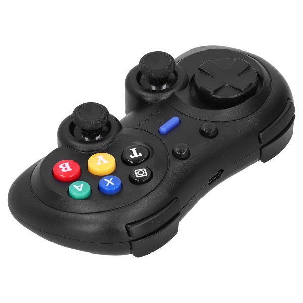 Trådløs Gamepad Spillkontroller Gaming Joystick Gyroskop for TURBO for Windows PCBlack
