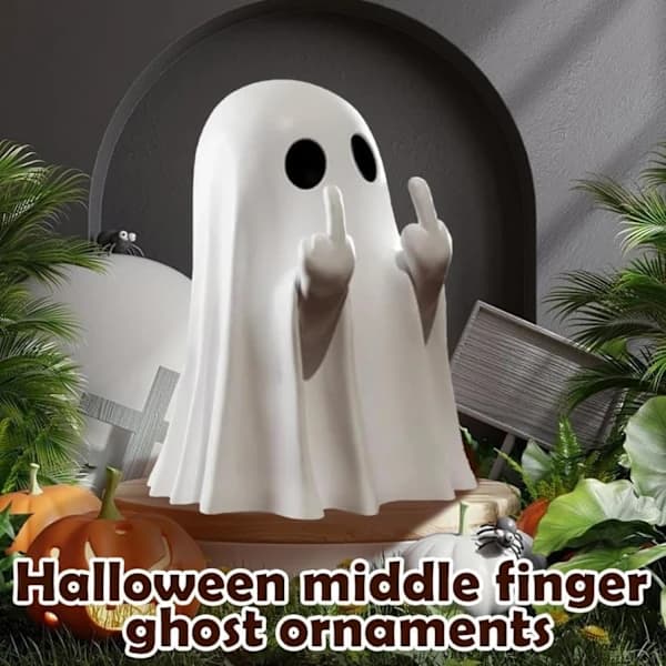 2-pack Halloween Ghost Finger Decorations, Scary Fun Table Decor for Spooky Party