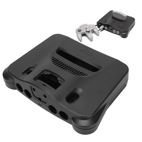 Retro Spillkonsollveske Universalt Erstatningsveske for Spillkonsoll Beskyttende Skall for N64 Retro Spillkonsoll Svart