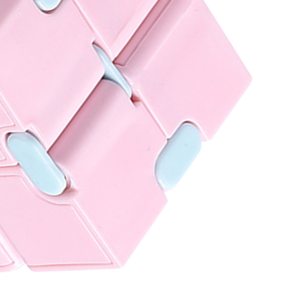 Hastighetspussel Macaron Färg Barn Vuxen Bärbar Flexibel Fingertoppsspel Utveckling av Utbildning Rosa Standard