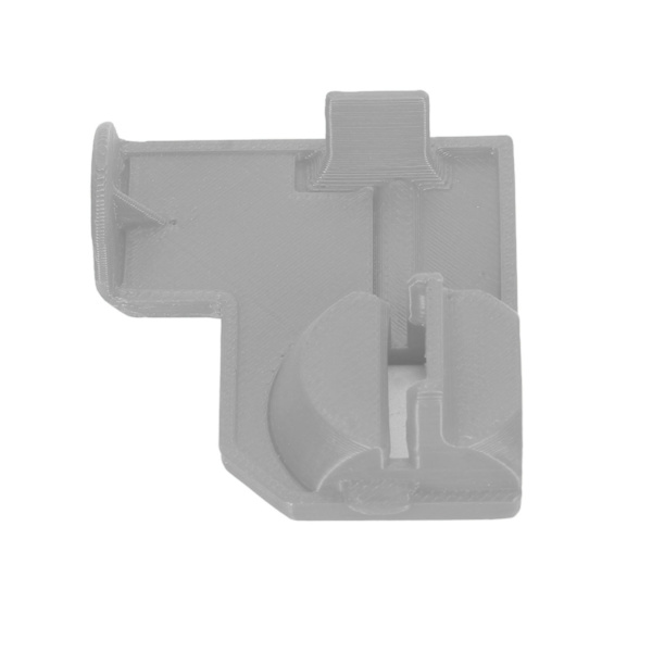 SD2SP2 Kortläsarskydd Hög Noggrannhet Stark Hållbar ABS SD2SP2 Adapter Skydd för NGC Skydd Ersättning Silvergrå