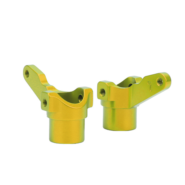 2 st Knuckle Arm Passar för KYOSHO 4WD Optima Maxima 1/10 RC Offroadfordon (Guld)