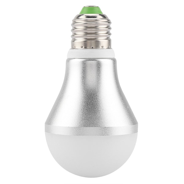 E27 5W LED-lampa med automatisk sensor, 6500K, AC 85-265V, Energieffektiv belysningslösning
