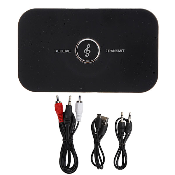 2 i 1 Bluetooth Adapter Mottaker Sender Trådløs Lyd for Android iOS