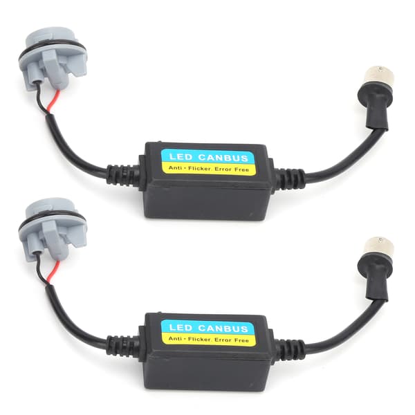 2 stk 1156 LED Dekoder Pære Varsel Canbus Feilfri Kansellerer 12V for Bil