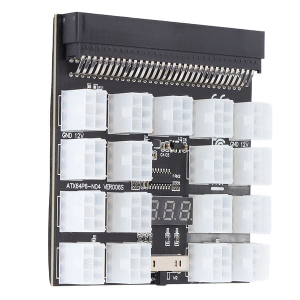 Serverströmkort 12V MOS LED-display Stabil Säker Strömförsörjningsadapter