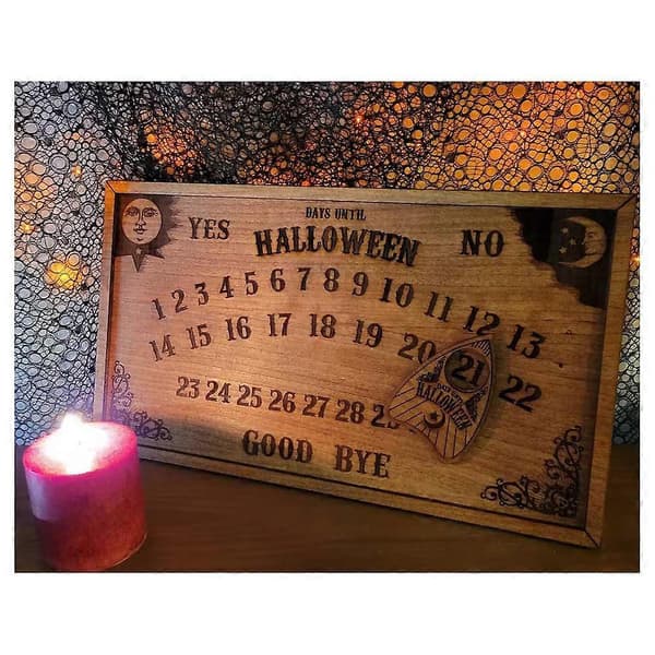 Nedtællingsbræt med magnetisk effekt Halloween magnetisk nedtællingsbræt