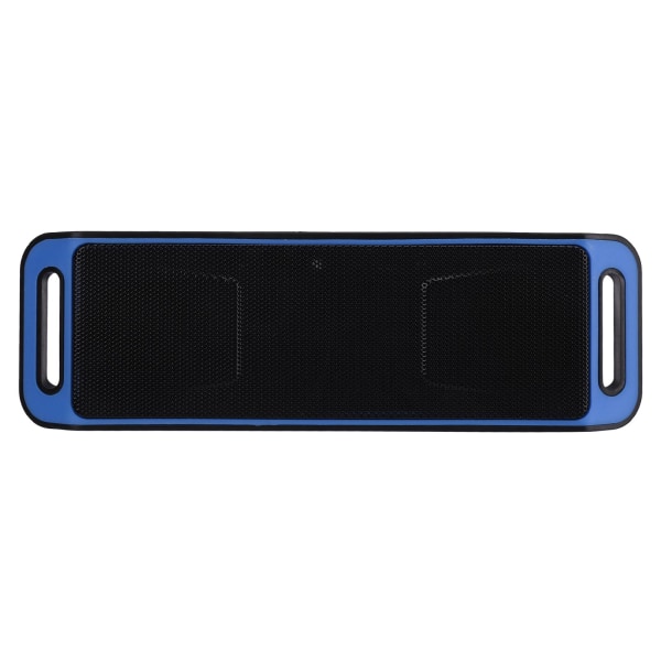 Bluetooth doble høyttalere Trådløs bærbar høyttaler Multifunksjonell mini Bluetooth-høyttaler for hjemme utendørs bil Blue- W