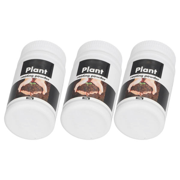 3 stk 3,5 oz Rotpulver Aminosyre Plante Frukt Rotpulver Rot Hormonpulver for Hjemmehage