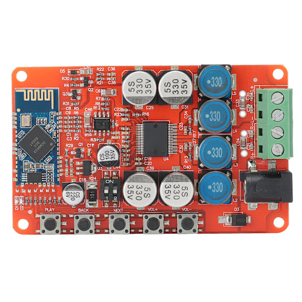 TDA7492 Bluetooth 4.0 Audio Receiver Front Rear Effektforstærker