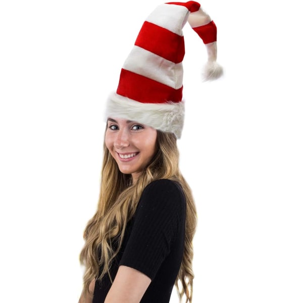 Jouluhatut - Candy Holiday -teemahatut - Joulupukin hatut (punainen