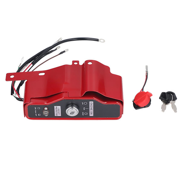 Tændingssluseboks Tændingsstarter Switch Kit med 2 Nøgler til GX340 GX390 11hp 13hp Benzinmotor