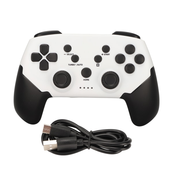 Trådløs Spilkontroller Justerbar Burst Speed Multi Mode Bluetooth Gamepad til Switch til Steam Telefon PC Tablet