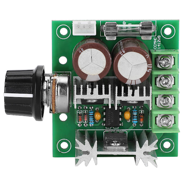 PWM-styring for DC-motorer - 10A justerbar hastighetskontrollmodul for 12V til 40V systemer