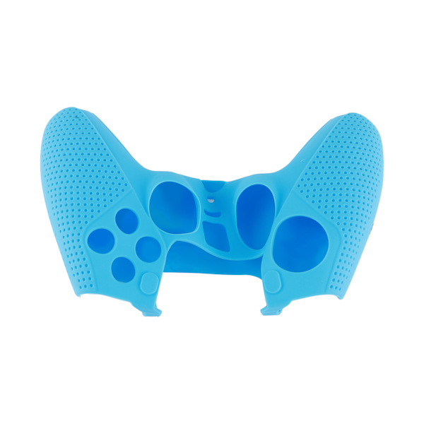 2 stk DOBE Antiskid Silikon Spillkonsollbeskyttelse Gamepad Håndtak Grep for PS5 (Blå)