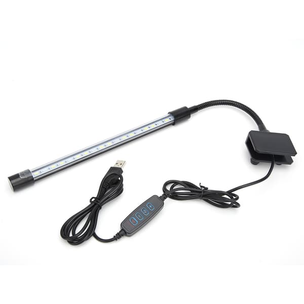 7W Dimbar LED Akvarium Bar Lys for Vannplanter