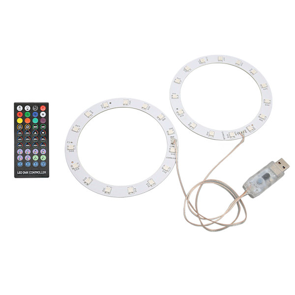 RGB LED Lysstribe Kit til PS5 Konsol Synkroniser Musik Spil Lyd 8 Farver 400 Lyseffekter 3 Kontrolmetoder