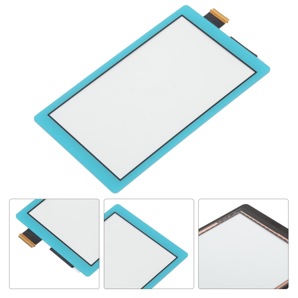 Berøringspanel udskiftning skærmglas Kompatibel til Switch Lite konsol reparationsdele Blå