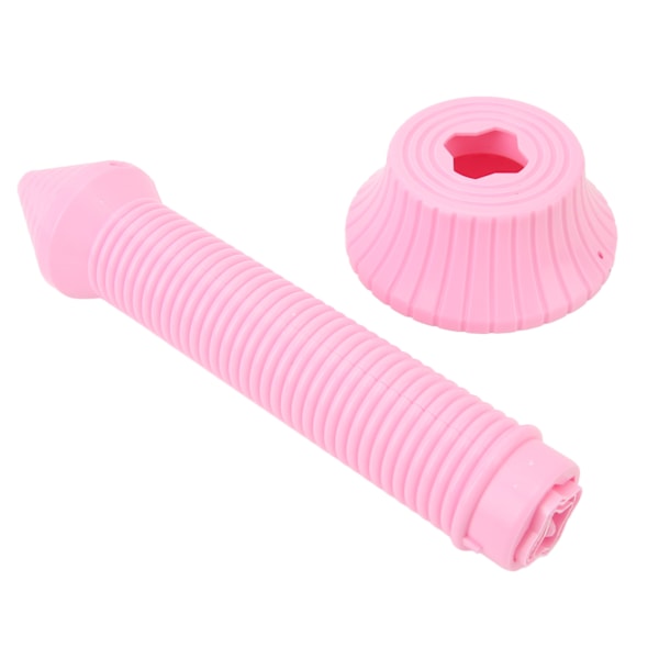3D-printet spiral-sværd legetøj DIY håndlavet indtrækkelig kreativ legetøj pink
