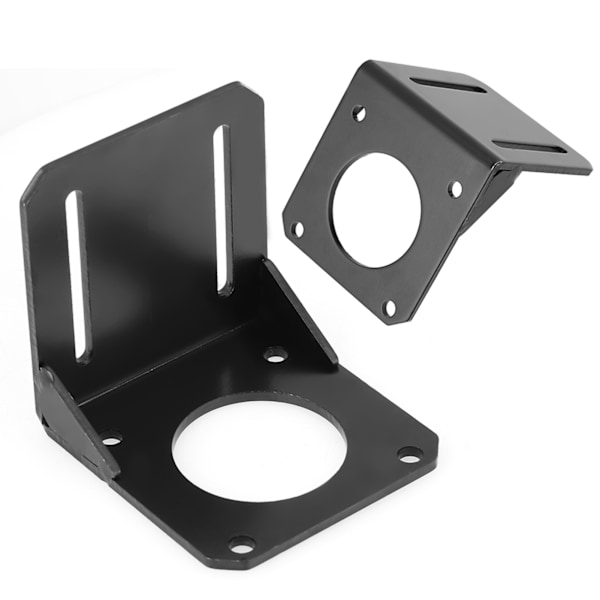 1 stk Sort Rustfrit Stål Monteringsskinne til 57 NEMA23 Trinmotor - Holdbar Holder Stativ